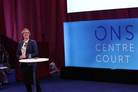 Siri K. Lauvset at the Norwegian ONS conference